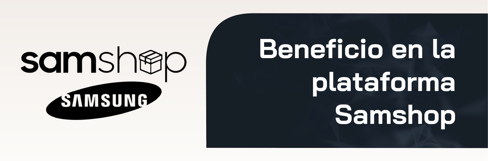Beneficio plataforma samshop